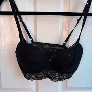 black lace bra